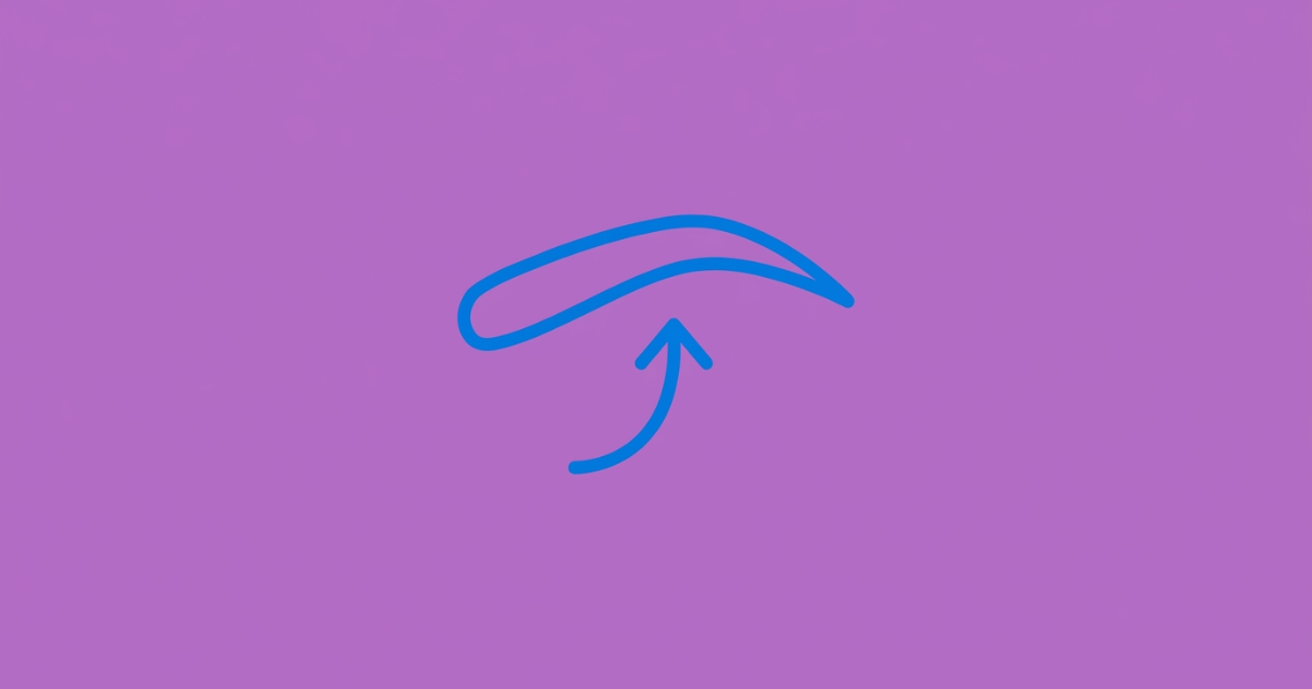 brow lift — clinical reference illustration
